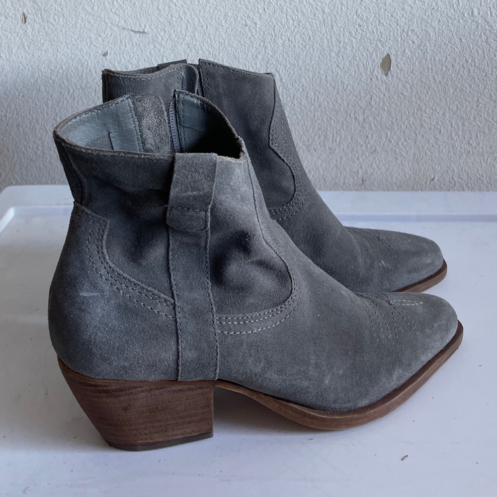 Dolce Vita Suede Western Booties